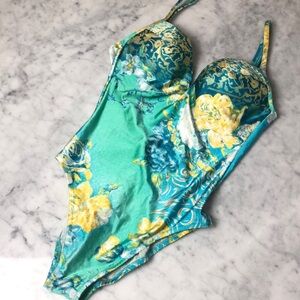 LA PERLA Anna Club  One-Piece vintage Swimsuit size 46
